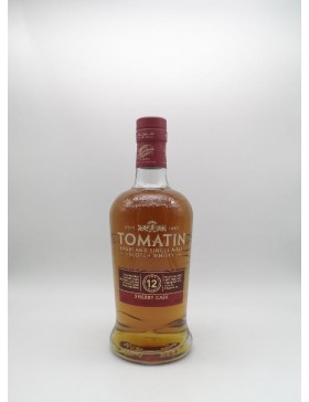 TOMATIN 12 YEARS SHERRY...